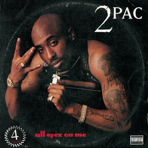 All Eyez on Me by 2Pac album cover