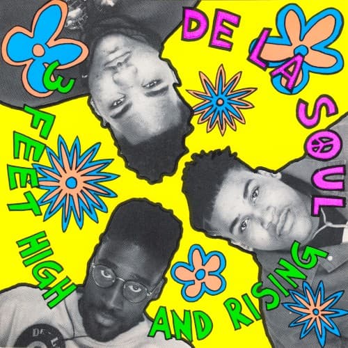 3 Feet High and Rising by De La Soul album cover