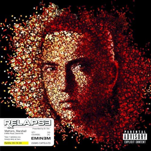 Relapse by Eminem album cover